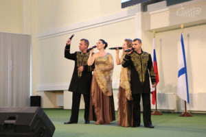 «Жар-птица» выступила перед курсантами ЧВВМУ им. П.С. Нахимова