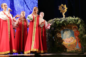 Театрализованный музыкальный спектакль школы “Мариамполь”